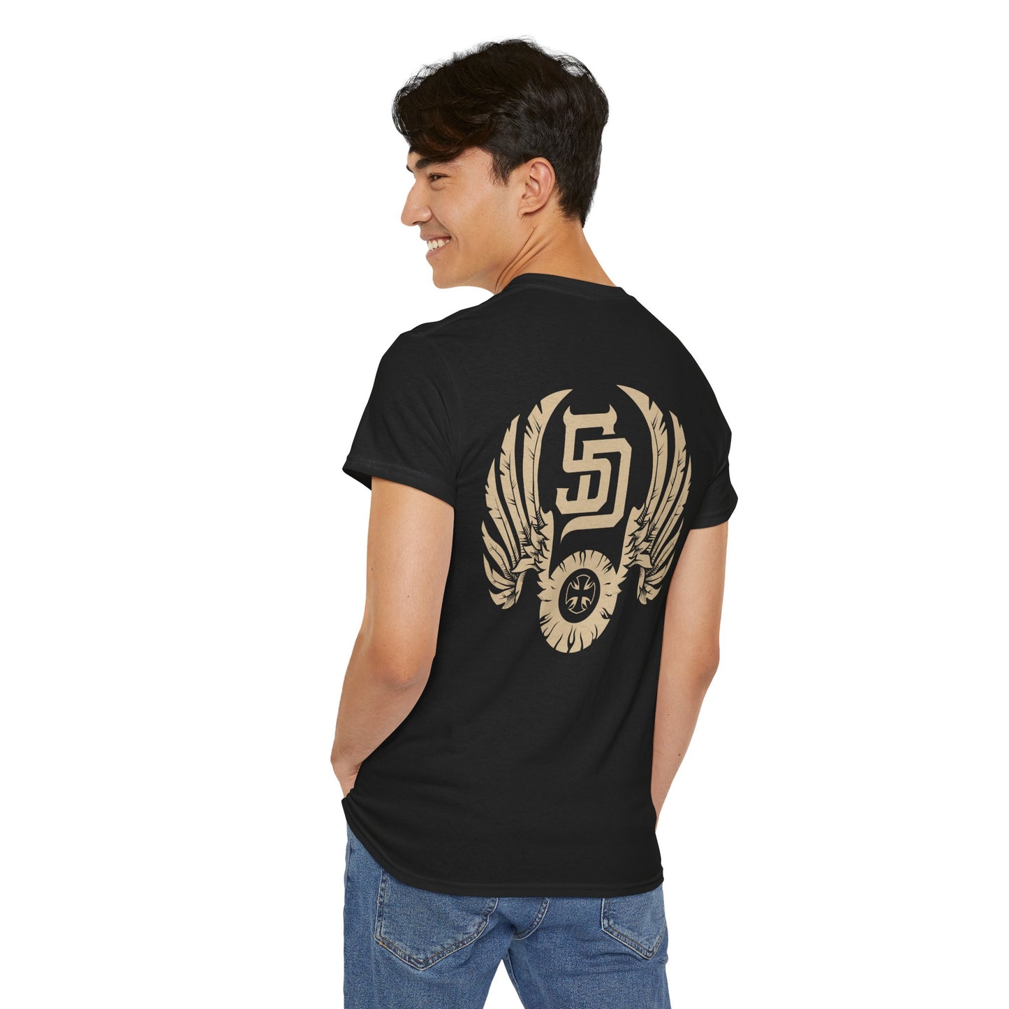 All-new 6 speed demons flying eyeball shirt Standard Tee Classic relaxed fit, built to last.