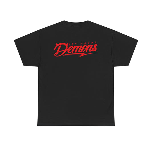 All-new 6 speed demons OG shirt Standard Tee Classic relaxed fit, built to last.
