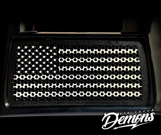 2024+ Road glide / Street glide Radiator Grill Shield - american flag