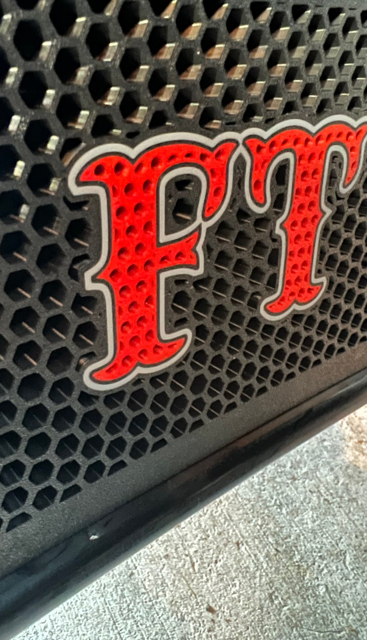 2024+ Road glide / Street glide Radiator Grill Shield - FAFO KNUCKLES