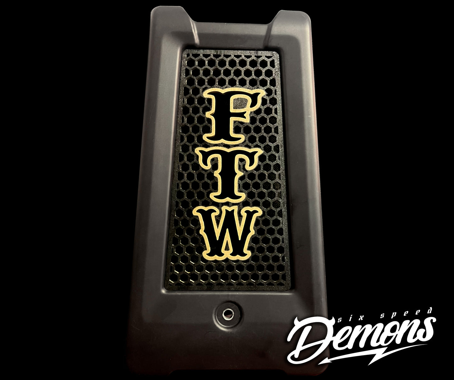 M8 Softail Oil cooler Radiator cover - FTW