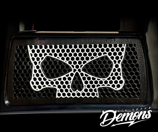 2024+ Road glide / Street glide Radiator Grill Shield -  SKULL