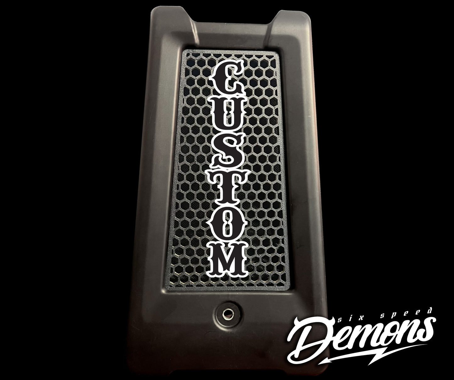 M8 Softail Oil cooler Radiator cover - CUSTOM COVER